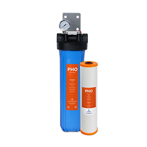 Express water wh100sp anti scale whole house water filter system, blue